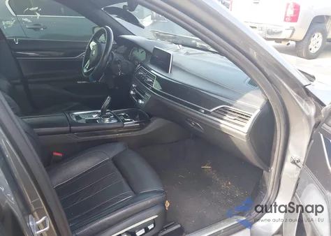 2016 BMW 750I xDrive from USA, damaged, VIN WBA7F2C55GG417662